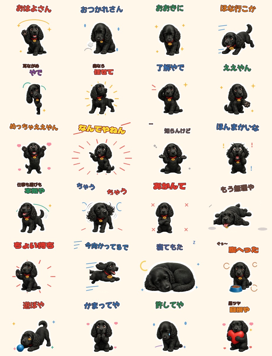 大阪弁LINEスタンプ一覧